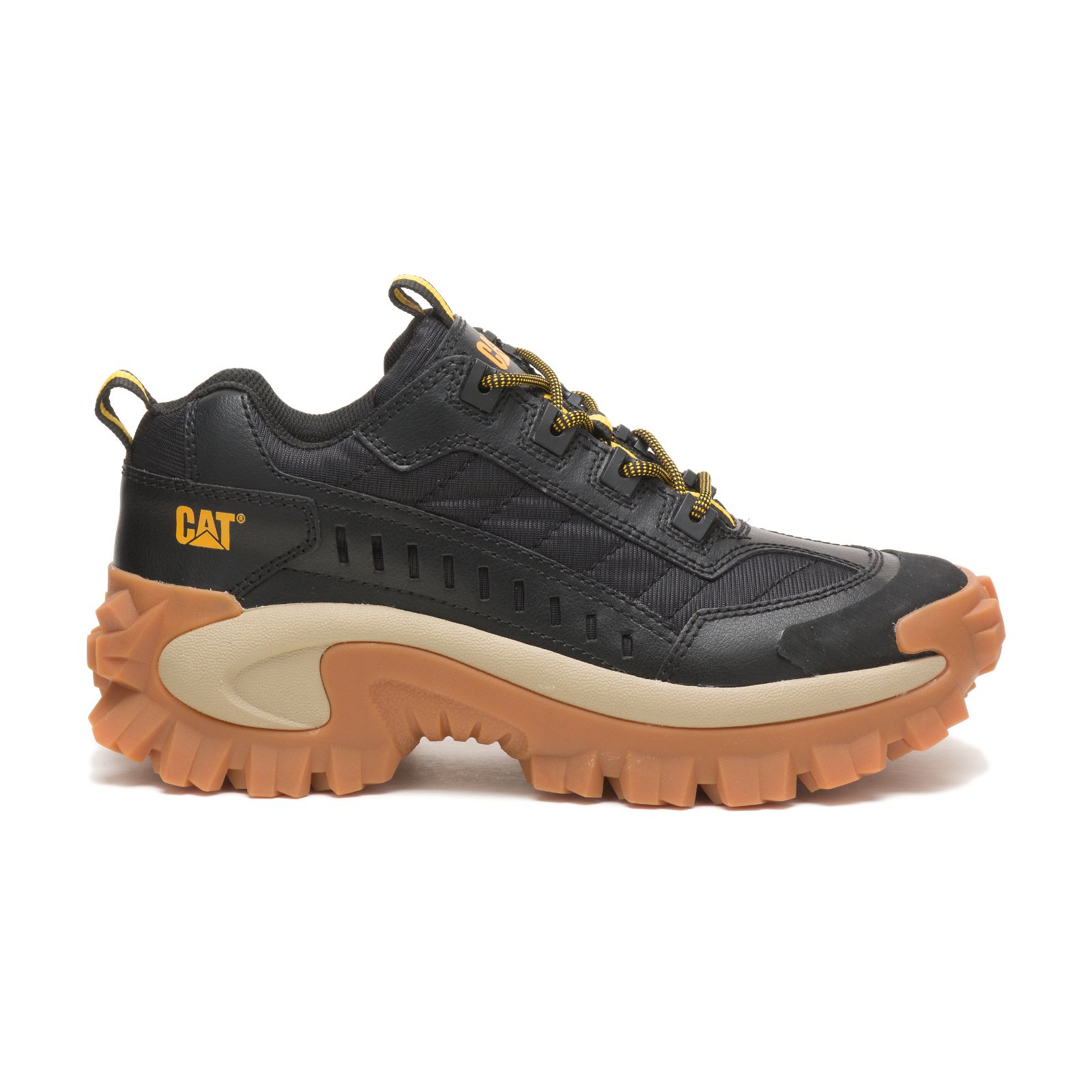 Caterpillar Intruder - Mens Casual Shoes - Black - NZ (321KEVBAZ)